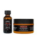 Live Beared Beard Oil and Butter Grooming Kit - Made in the USA - All-Natural Ingredients with Shea, Argan, Jo Joba - תמיכה בצמיחה