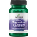 Swanson Albion Chelated Magnesium & Calcium 2:1 90 ואג קפסולות