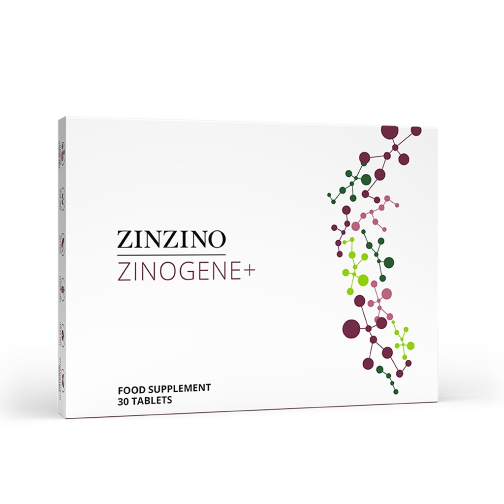 ZinoGene + - Deep ניקויse תוסף עם Fucoidans, Polyphenols, ויטמין C & Zinc - תמיכה בריאות מבוזר - 30 טבליות
