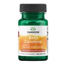 Swanson Beta-Carotene - ויטמין A תוסף לקידום בריאות החיסון, עין ועור בריאות - Natural Wellness Formula - (250 Softgels, 3000mcg כל אחד)