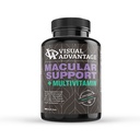Lunovus Macular Support Plus Multivitamin מבוסס על מחקר AREDS 2 - ויטמין עיניים לתמיכה Macular - מינרלים תוספת עם Lutein ו Zeaxanthin - Soft180 Gels
