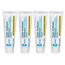 גלובוס (4 Pack Triple Antibiotic + Pain Relief Ointment 1oz, עזרה ראשונה אנטיביוטית, Soothes Pain, Cuts, Burns ו- Scrapes 24 Hour Protection