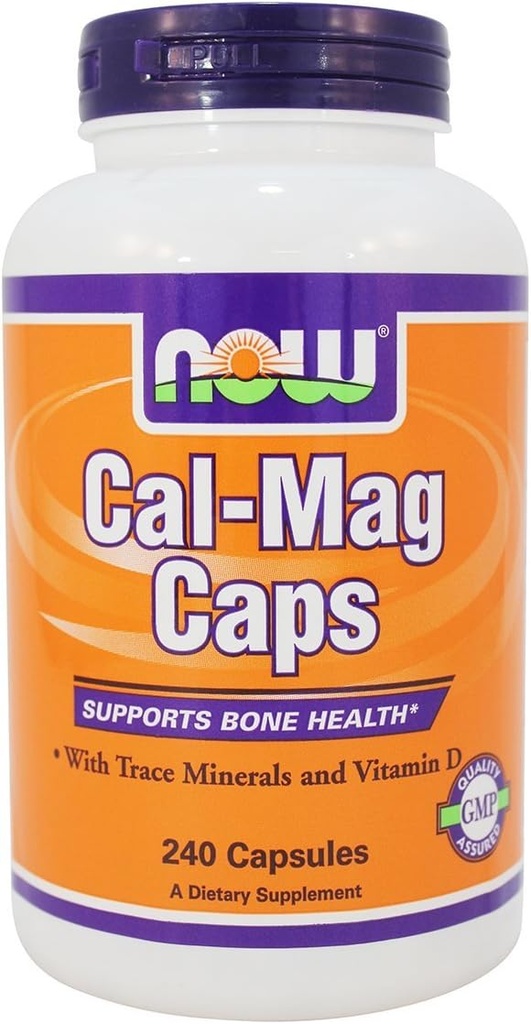 Now Foods - Calcium & Magnesium 240 רכות