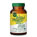 Mega Food Adrenal Strength - Adrenal Support Supplements with Ashwagandha, ויטמין C, Magnesium Glycinate, Holyזיל, Astragalus - מצמצם את רמות Cortisol - Vegetarian - 90 טבליות (45 לשרתים)