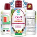 Oasis Joint Complete Premium - תוספת נפרדת עם Glucosamine נוזלי Sulfate, Chondroitin, MSM & Hyaluronic Acid - 96% מקס Absorption - 32oz, 32 serv, 334848484