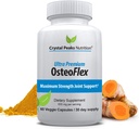 כורכואידים אורגניים אוסטאופלקס - Turmeric & Bioperine טבעי עבור Absorption אופטימי ותמיכה משותפת מקסימלית. 60 קפסולות, 30 יום אספקה