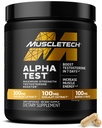 MuscleTech Testosterone Booster for Men, AlphaTest - T-Boost Mens Supplement with Tribulus Terrestris & Boron - Daily Male Gym Workout Supplements for Muscle Growth, Stamina & Energy - 240 Pills