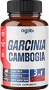 agobi 3in1 Garcinia Cambogia לחלץ קפסולות - 11200 מ"ג תוספת צמחי עבור בריאות הגוף ותמיכה Immune - מעורב עם תה ירוק אורגני & White Kidney Bean - 120 קפסולות טבעוניות - 2 חודשים אספקה תמיכה