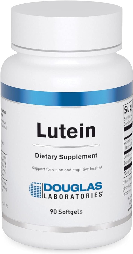 דאגלס מעבדות Lutein (6 מ"ג) | Lutein with Zeaxanthin for Vision | 90 Softgels