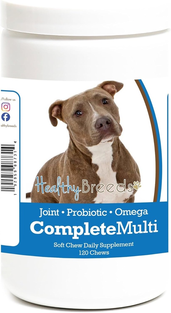 Bad Breeds Pit Bull All in One Multivitamin Soft Chew 120