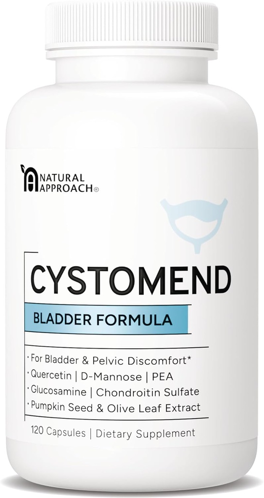 Bladder & Pelvic Discomfort פורמולה - תומך פחות Flares & Urgency * - תוספת Premium עבור Bladder & Urinary בריאות - ארה"ב Manufactured & צד שלישי נבדק - 120 קפסולות