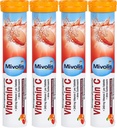 Mivolis ויטמין C effervescent טבליות - תוספי תזונה 4 Packs x 20 PCs