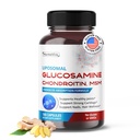 Liposomal GLUCOSAMINE CHONDROITIN, MSM - תמיכה בשילובים בריאים, קרטלאז חזק, ציפורניים, שיער - 180 ימים אספקה - מיוצר בארה"ב