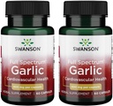 Swanson Full Spectrum Garlic (Cloves) 400 מיליגרם 60 קפסולות (2 Pack)