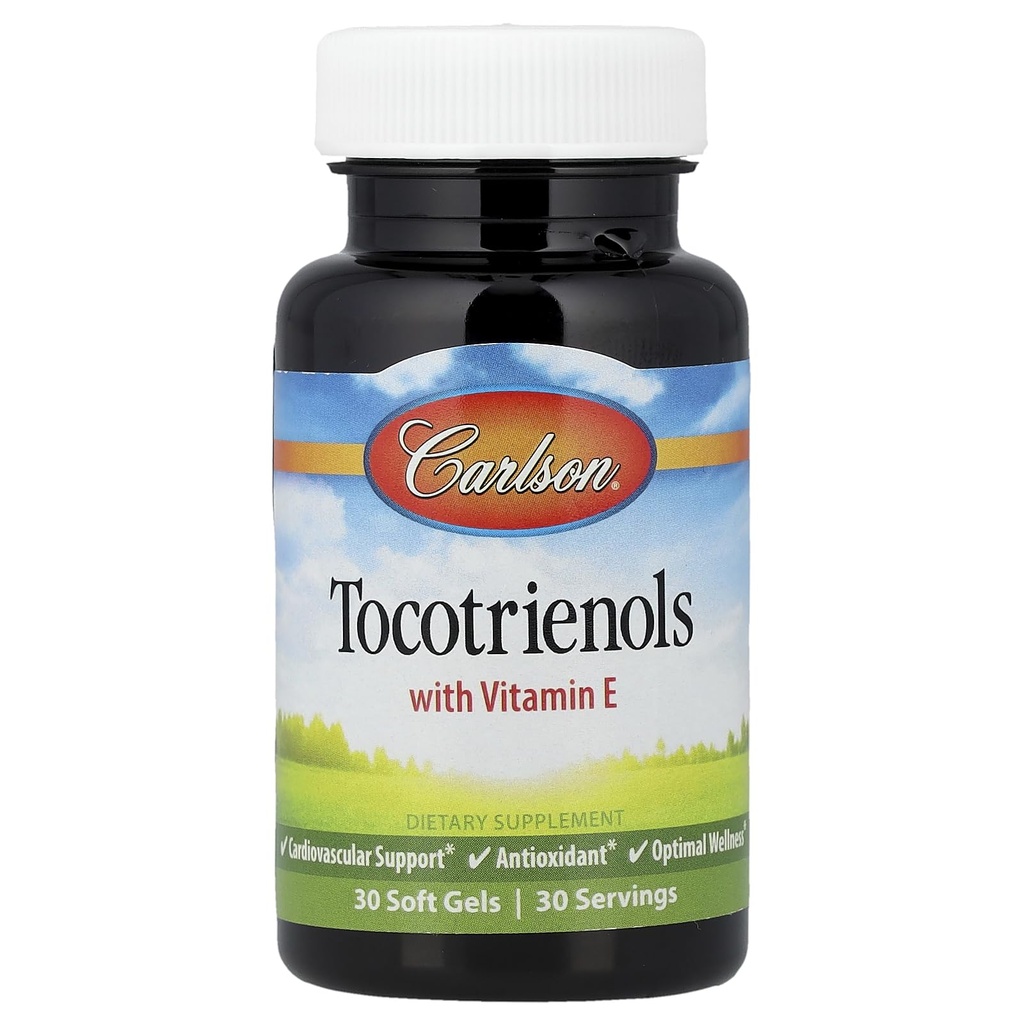 Carlson Labs Tocotrienols with Natural ויטמין E, 30 Softgels