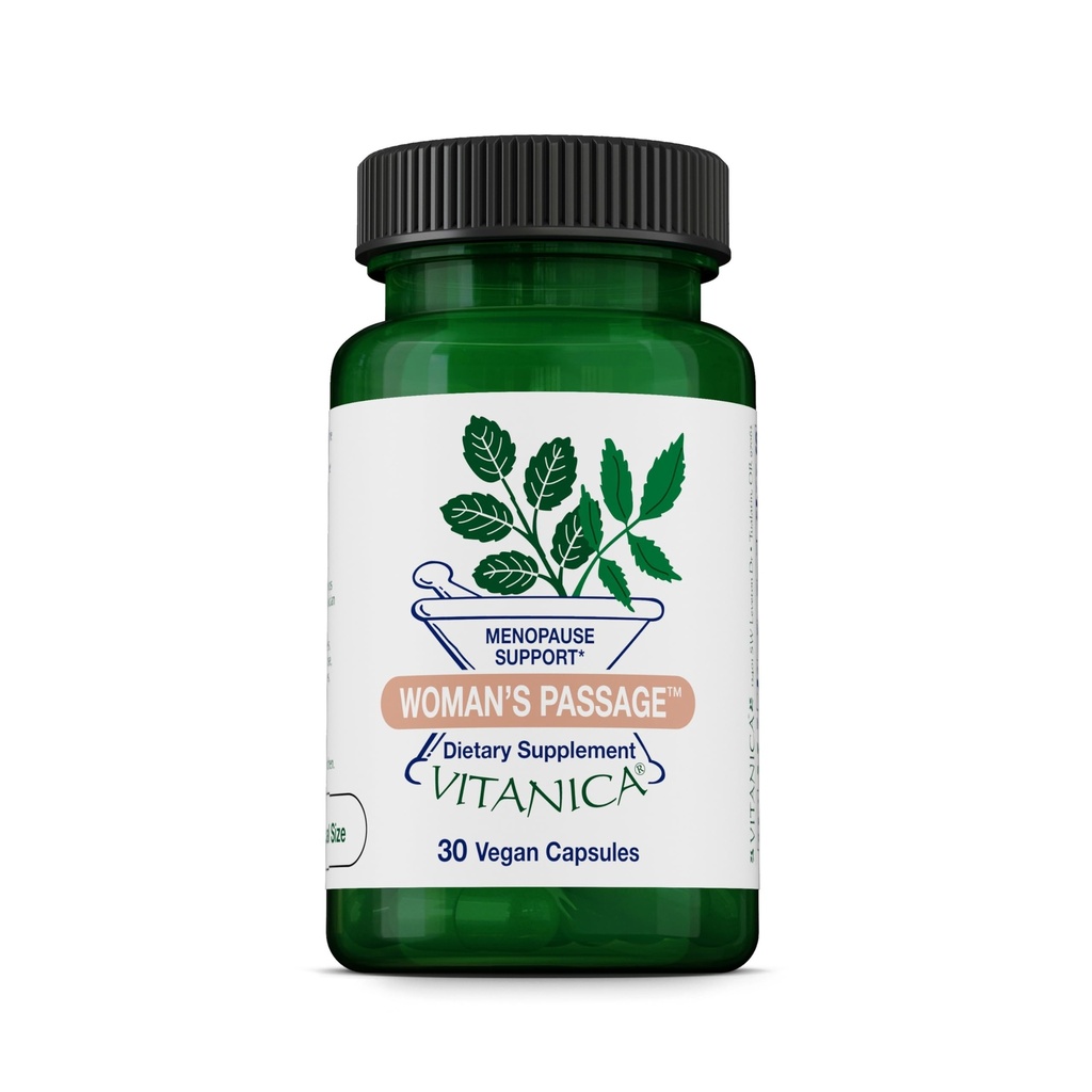 Vitanica, The Woman's Crossing, Menopause Support, טבעוני, 30 קפסולות