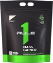 כלל 1 Mass Gainer - High-Calorie Weight מקבל פורמולה עם 1,220+ קלוריות, 250g + Complex carb בלנדר, 40g All-Whey חלבון Per המשרתת 16 משרתים, Vanilla Crème)