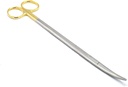 Metzenbaum Scisors with Tungsten Carbide ו טבעות זהב Stainless Steel 12