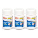 רוגבי Meclizine Chewable Tablet 25 מ"ג - Anti-Nausea Medicine Helps with Motion Diseaseness - 100 Count (3 Pack)
