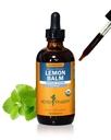 Herb Pharm מוסמך לימון Balm נוזל לחלץ תמיכה מערכת העצבים, אלכוהול חינם Glycerite, 4 Ouncece