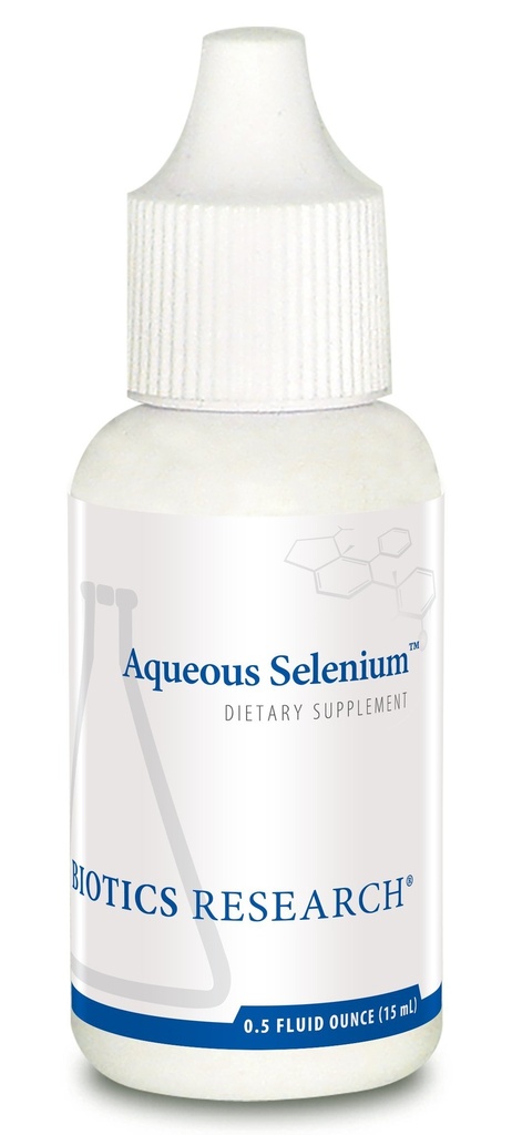 Biotics Research Aqueous Selenium נוזל פורמולה, 95 mcg Selenium Drop, הפונקציה Thyroid Gland, ייצור דנ"א, בריאות קוגניטיבית, חומצה אנטי-חמצן