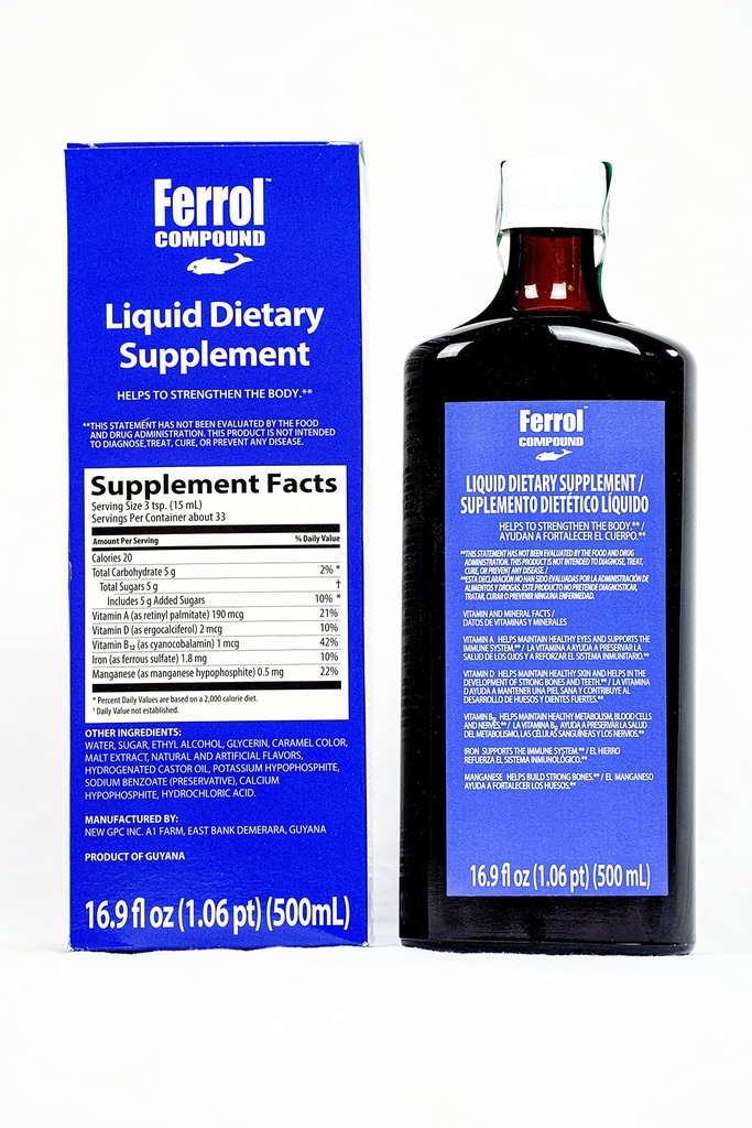 Compound - Liquid Dietary Supplement 16.9 fl oz