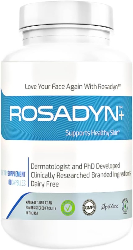 Rosacea Skin Care תוסף עבור Redness of Face, Eye and Nose
