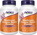 עכשיו תוספים, Mushroom Immune renew with Astragalus Root Extract, Immune System Support *, 3.5-Ounce (Pack of 2)