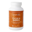 ד"ר Amen BrainMD Focus & Energy - 120 קפסולות - הגשמה נפשית Booster, מקדם ריכוז ותשומת לב - Caffeine Free, Gluten Free - 30 משרתים