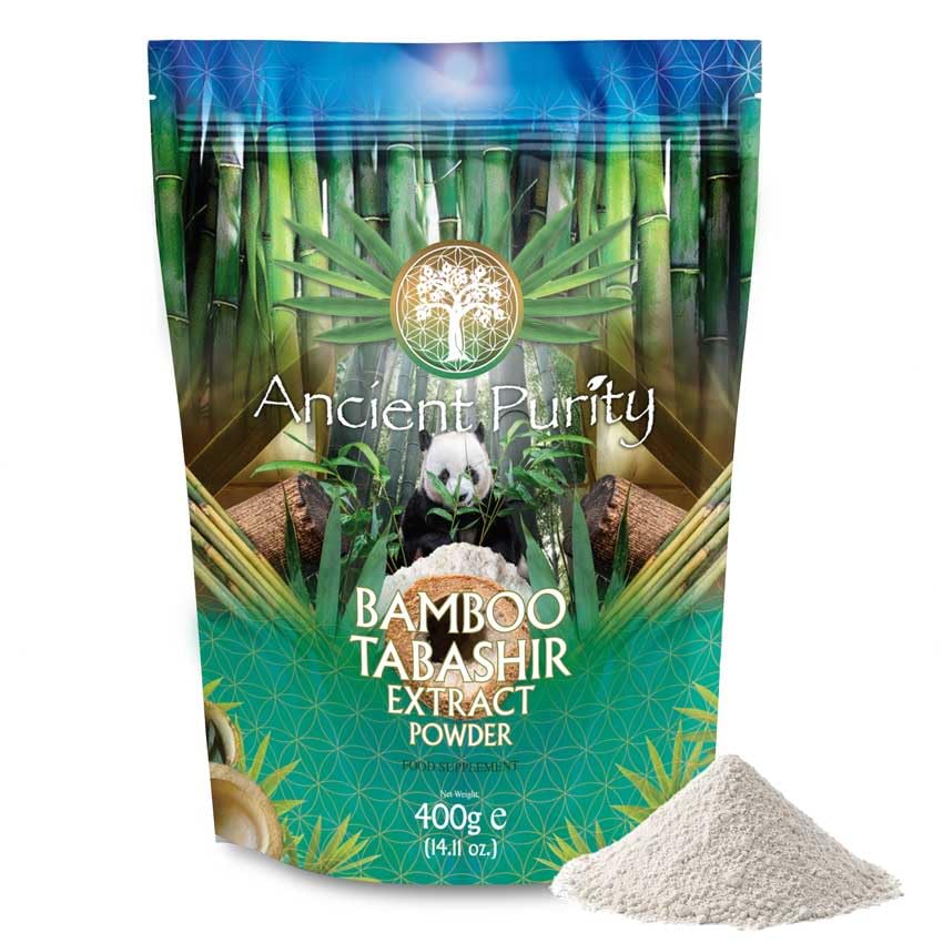 Bamboo TABASHIR Extract (הכוח הגבוה ביותר Silica) 400g