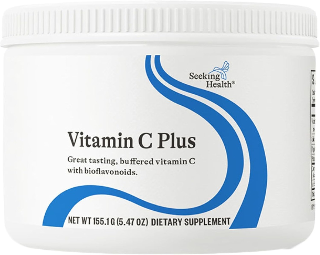 מחפש ויטמין C Plus גדול Tasting, ויטמין C עם bioflavonoids, Net WT 155.1G(5.47 OZ)