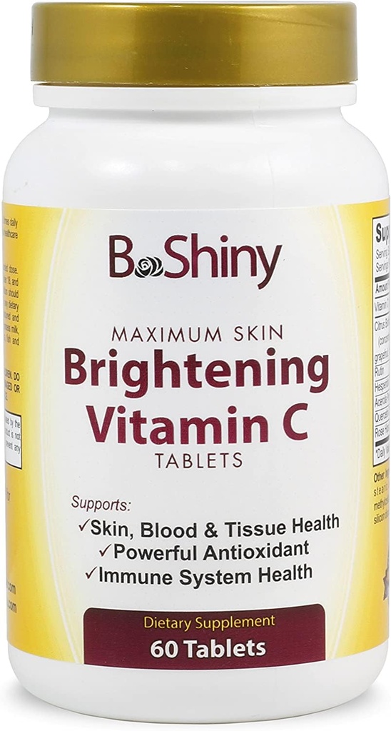 ויטמין C מורכב 1000 מ"ג טבליות עבור Skin Lighting Antioxidant עם רוז HIPS ו Bioflavinoids Immune תמיכה תוספת תמיכה בריאה Aging בונה אנרגיה ו הכוללת