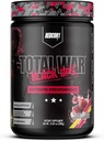 REDCON1 Total War Black Ops Extreme Preworkout אבקת, Tigers Blood, High Stimulant, 400 מ"ג Caffeine, NO3-T Nitrates + L-Citrulline, להגדיל את זרימת הדם, משאבות שרירים (20 משרתות)