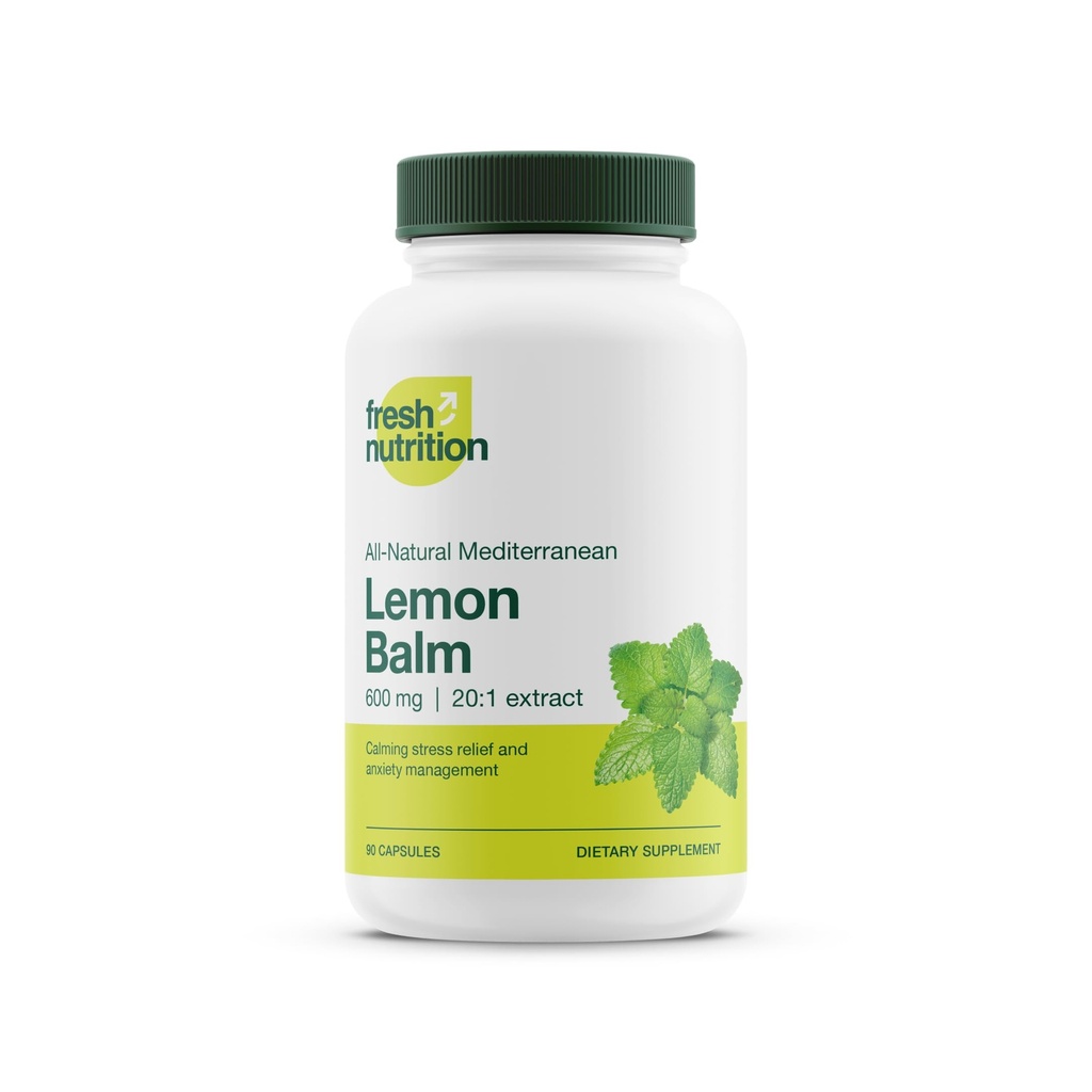 תזונה חדשה לימון Balm לחלץ קפסולות.