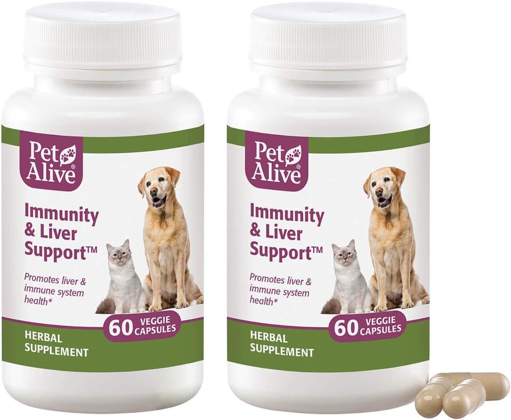 Immunity and Liver Support Veggie Cap 2 Pack