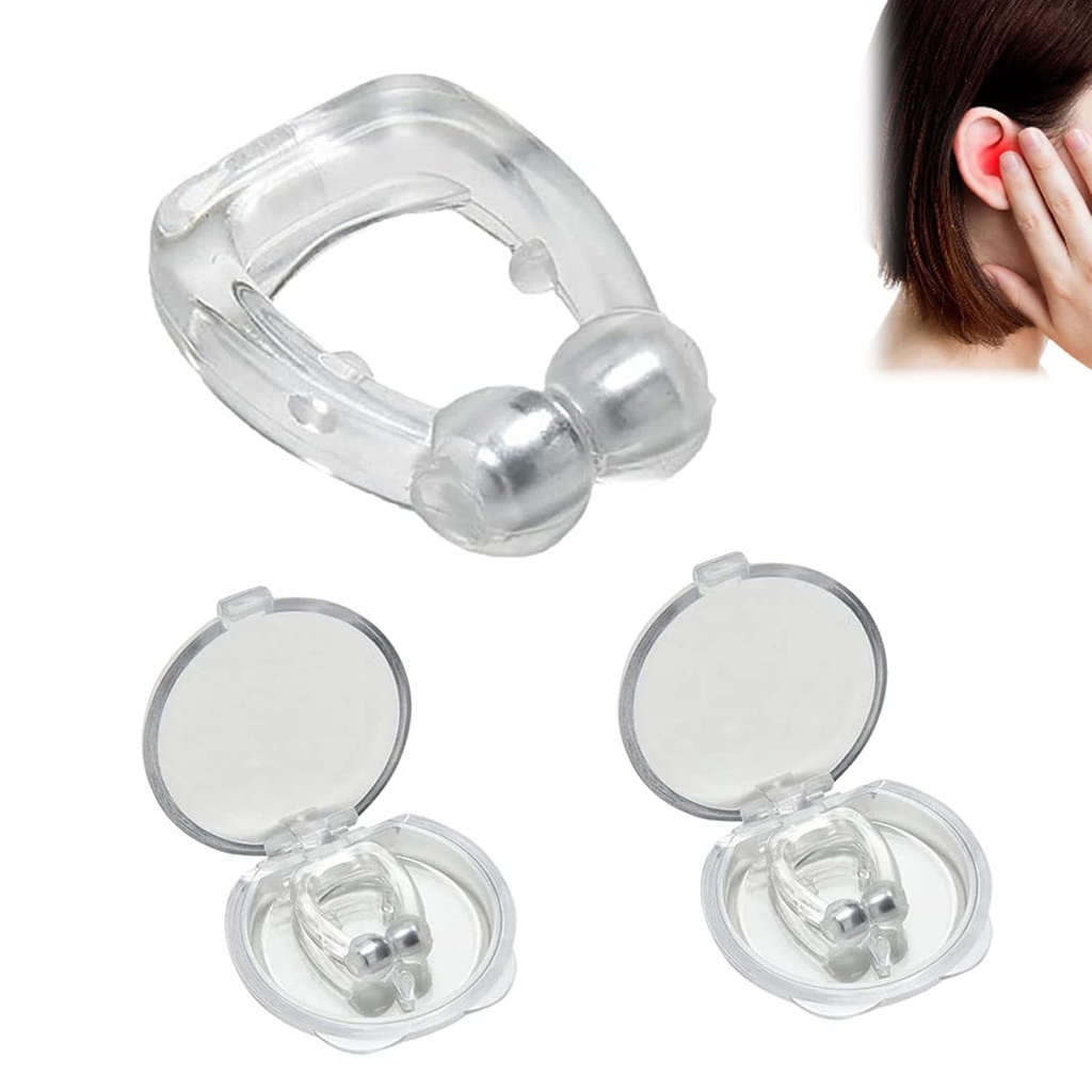 Auricalm Tinnitus הקלה מכשיר, 2023 New Tinnitus הקלה עבור Ringing Ears-Device, מוצרי טיפוח אוזניים להפסיק טבעות (1pairs)