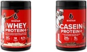 Six Star Elite Series 100% Whey חלבון Plus Vanilla Cream 1.8lbs US & Casein אבקת חלבון Elite Casein אבקת חלבון איטי-Digesting Micellar Casein חלבון