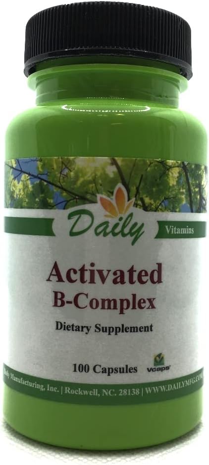 Daily Manufacturing הפעיל B-Complex (Activated Forms of Multi-B ויטמינים)