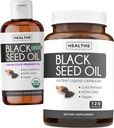 Black Seed Oil נוזלי & Soft-Gels (2-Month Supply Supply Supply Supply) Black Seed Oil נוזלי & קפסולת Combo (16fl.oz & 120 Soft-Gel כמוסות) 100% Premium Cold-Pressed Nigella Sativa Black Cumin Seed שמן (Non-GMO)