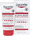 Eucerin Eczema Relief Flare-up טיפול - מספק הקלה מיידית לעור אקס-פרון - 5 oz. Tube Tube Tube