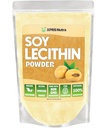 XPRS Nutra Soy Lecithin אבקת מזון רמות שומן רמות - מתאים לבישול, Baking ועוד - טבעוני ידידותי Soy Lecithin אבקת בישול עזרה (16 Ounce)