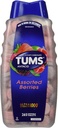 Tums Ultra Assorted Berries 265 טבליות - כוח מקסימלי Antacid & Calcium תוסף
