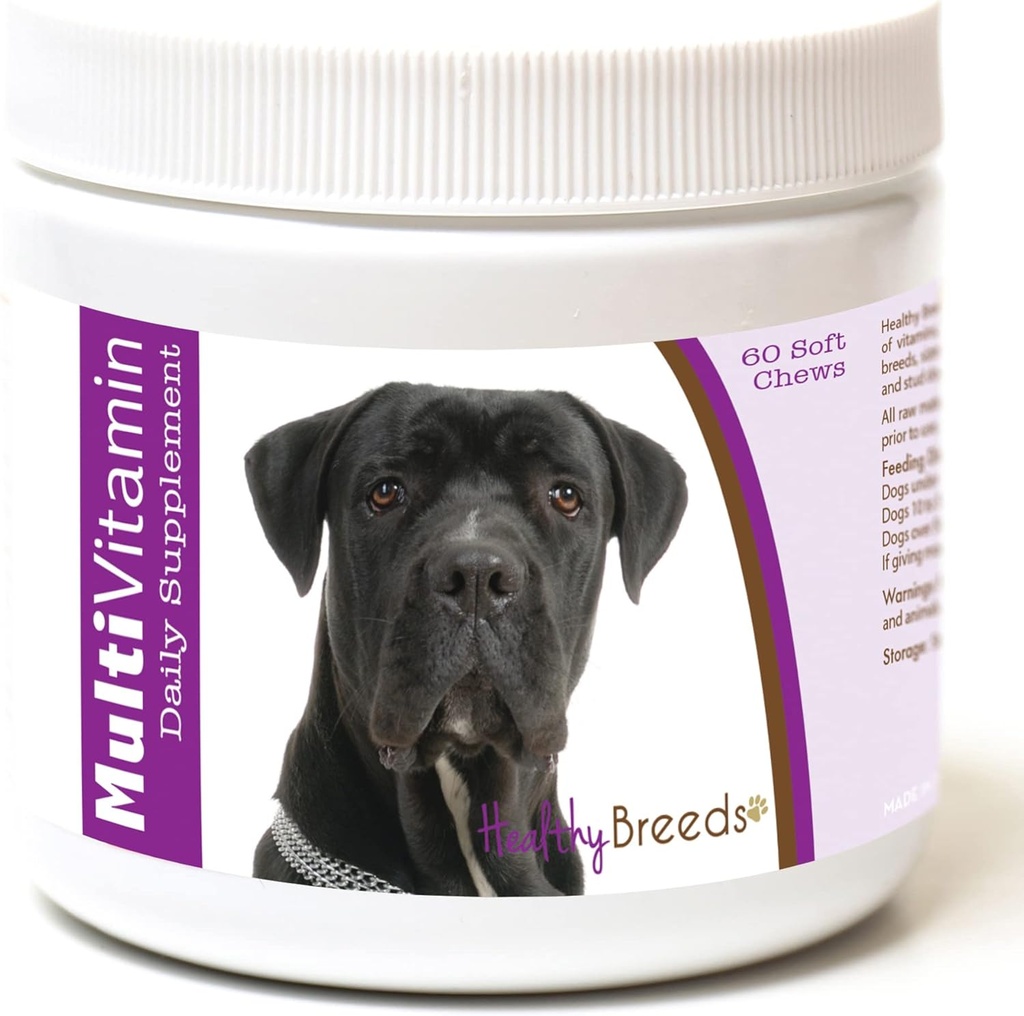 ברדס בריא Cane Corso Multi-Vitamin Soft Chews 60 Count