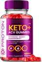VIVE MD Proton Keto ACV Gummies Advanced Weight Management, חלבונים Keto ACVmies, Proton Keto Plus Gummies עם Apple Cider Vinegar תוסף 1000mg, Proton Keto+ACVmies ביקורות (1 Pack)