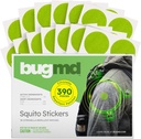 באגMD Squito מדביקים Mosquito Repellent Patch למבוגרים (390 פטנים), בטוח ויעיל Insect Repellent פאטches עבור טוילרים, ילדים, קמפינג, חוף וחיצוניים חיוניים