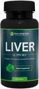 Silver Lining Herbs Liver Support - תמיכה צמחית כדי לעזור לשמור על בריאות Liver - טיפול טבעי כדי לתמוך במערכת החיסון ואת אלרגיות - 90 קפסולות
