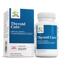 טרי באופן טבעי Thyroid Care - Immune Health & אנרגיה תמיכה פורמולה - תוספת תזונתית עם Iodine עבור תמיכה בריאות Thyroid - תוספת בריאות עם L-Tyrosine - 120 קפסולות