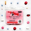 מארגנת גלולות תרופות, תוויות עבור AM/PM, Resealable, Portable, Disposable Pouches for Medicine, ויטמינים, חניכיים, plastic Pill Bags for Travel, Walks XL Size