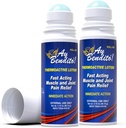 איי בנדיטו! Thermoactive Lotion for Faster Pain הקלה על מפרקים ותפקוד שרירים - 3.18 oz Roll-on - Two Pack