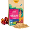 Andes Camu Camu פירות אבקת (Myrciaria dubia) - עשיר בוויטמין C & Ascorbic Acid - Immunostimulant ולשמור על פעילות המוח - Non GMO, טבעוני